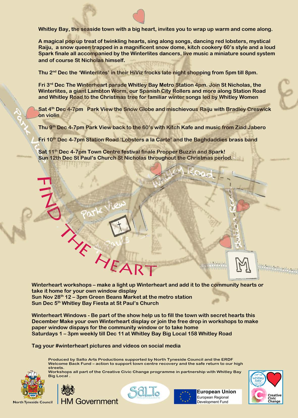 Winterheart Festival flyer rear web
